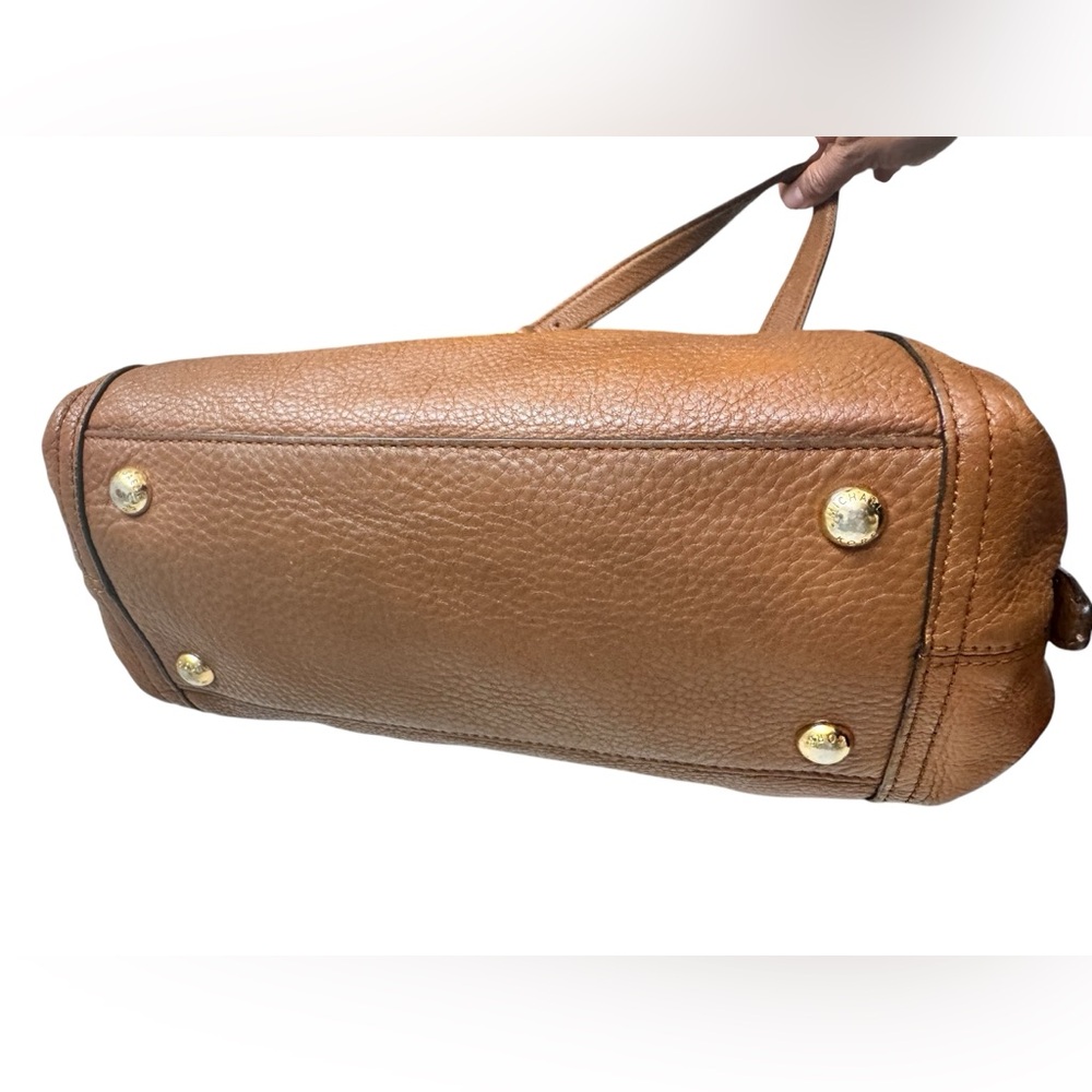 Michael Kors Leather Tote – Camel - Picture 12 of 12